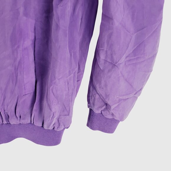 Vintage Alan Stuart Bomber Jacket Lightweight Made In USA Mens Sz XL - Picture 3 of 8